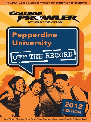 cover image of Pepperdine University 2012